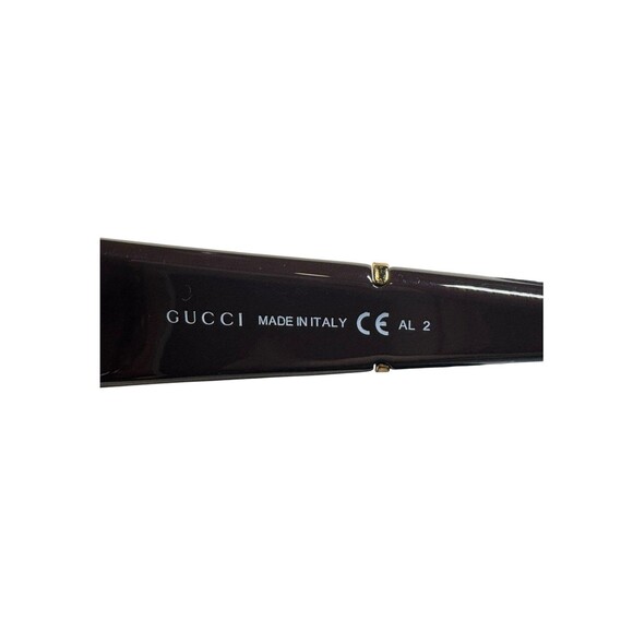 Gucci GG3537 Tortoise Shell Sunglasses Square Horse bit Havana Rare VTG main image 4